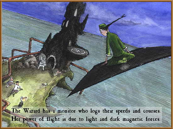 Approach to the Grand Wizard's Home